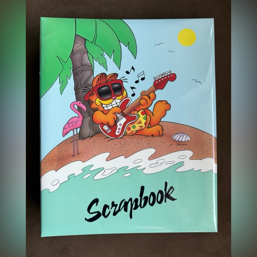 Vintage Garfield 12x15 Scrapbook NWOT by Jim Davis